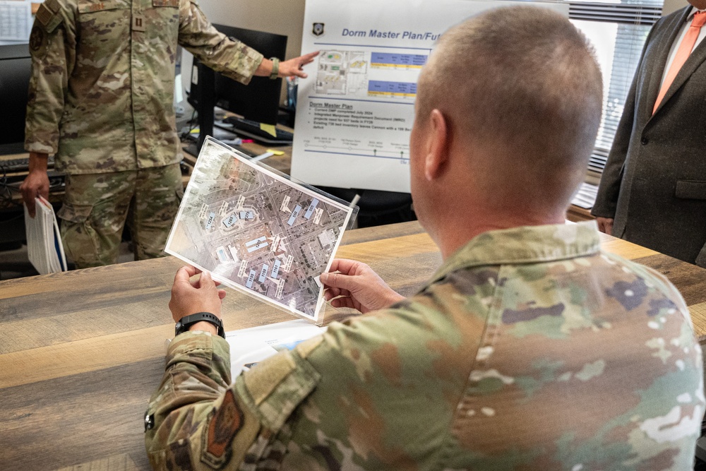 Steadfast Line hosts distinguished visitors from Air Force Special Operations Command