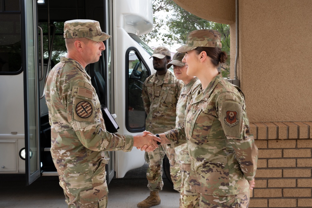Steadfast Line hosts distinguished visitors from Air Force Special Operations Command