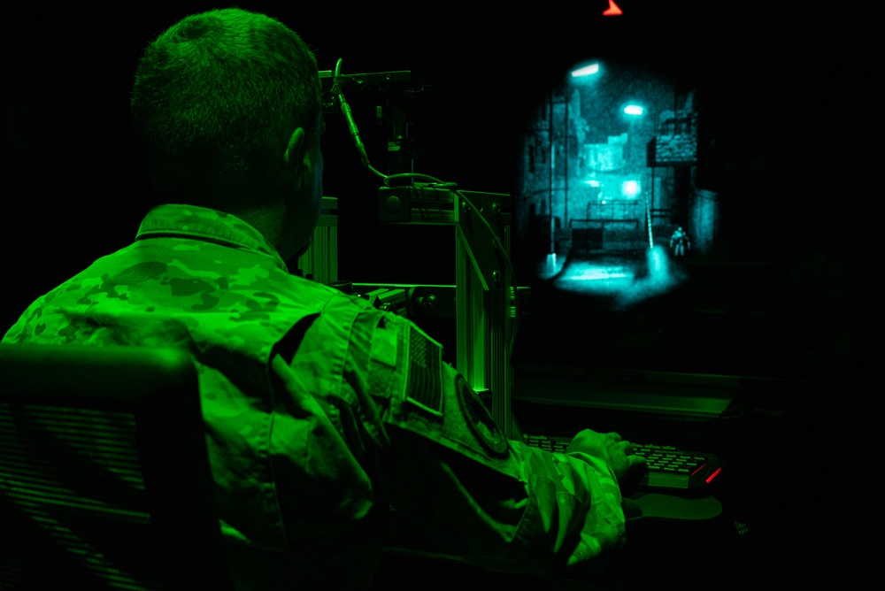 AFRL's 711 HPW innovates with night vision goggle experiments