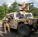 Iowa National Guard Soldier maintains radio communications at JRTC