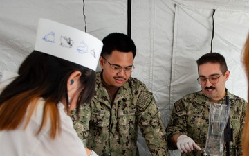 NMRTC San Diego STEM team exhibits Navy Medicine expeditionary capabilities at America's Air Show 2025