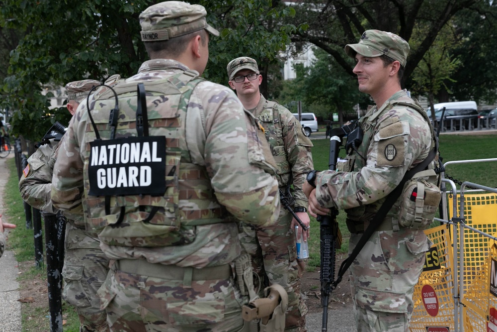 West Virginia National Guard Smithsonian Metro Patrol