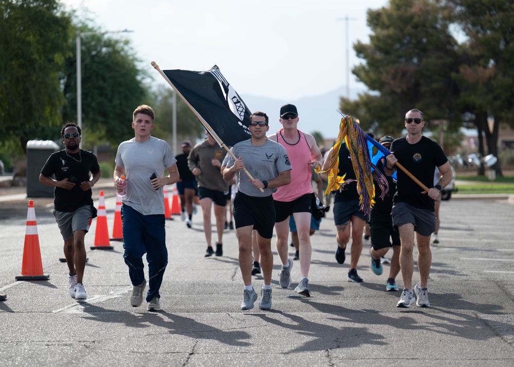 Luke Conducts 24 Hour POW/MIA Run