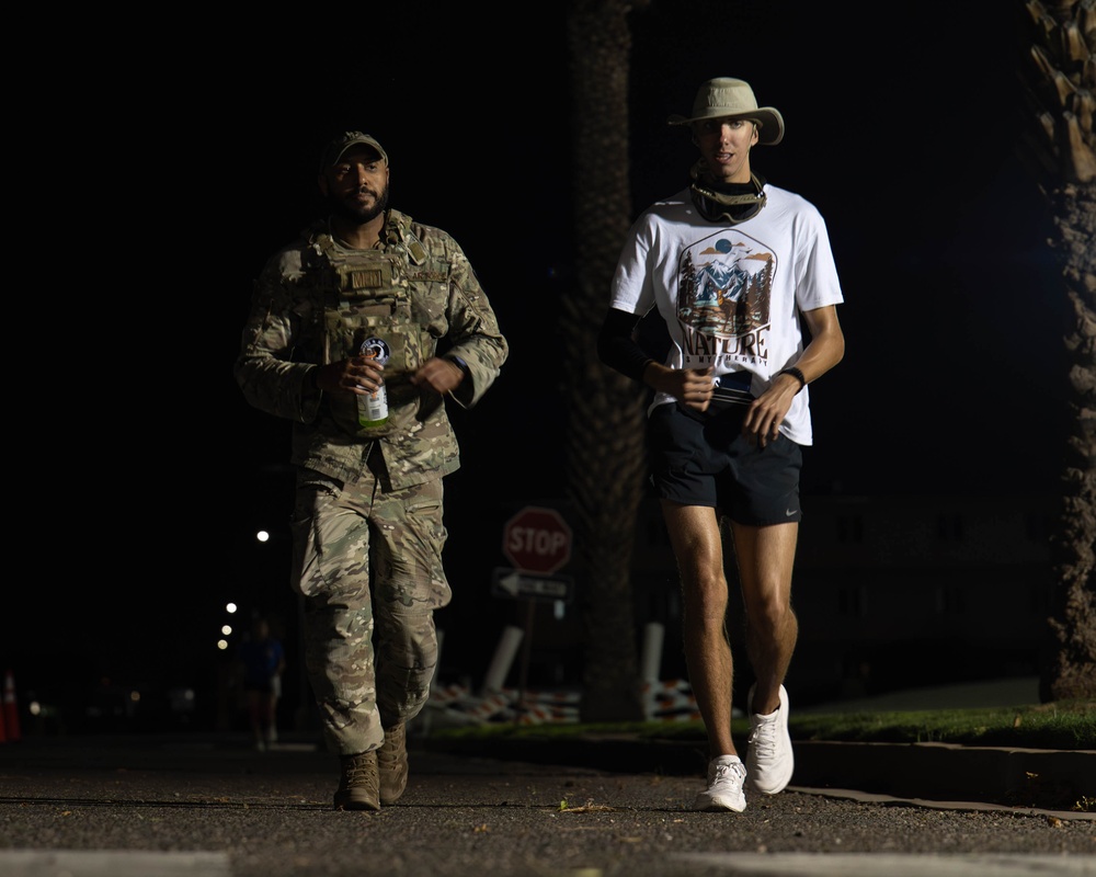 Luke Conducts 24 Hour POW/MIA Run