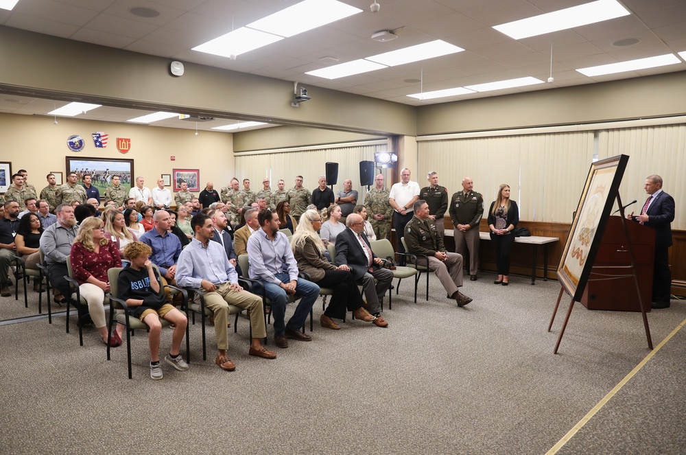 Historic Pa. National Guard flag returns to Fort Indiantown Gap