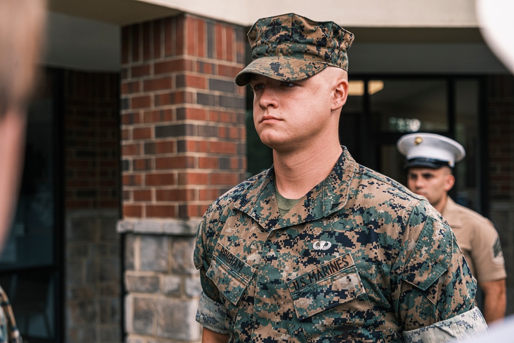 Marine Battling Cancer Promoted to Corporal