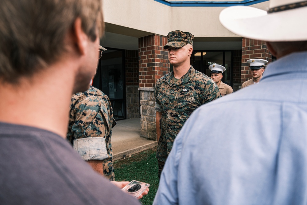 Marine Battling Cancer Promoted to Corporal