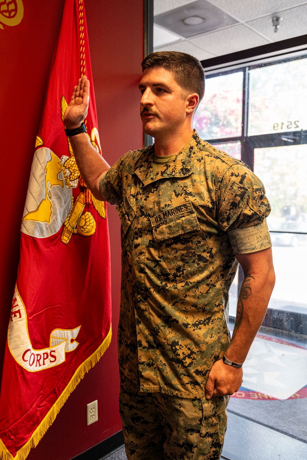 Prior Service Reenlistment Ceremony