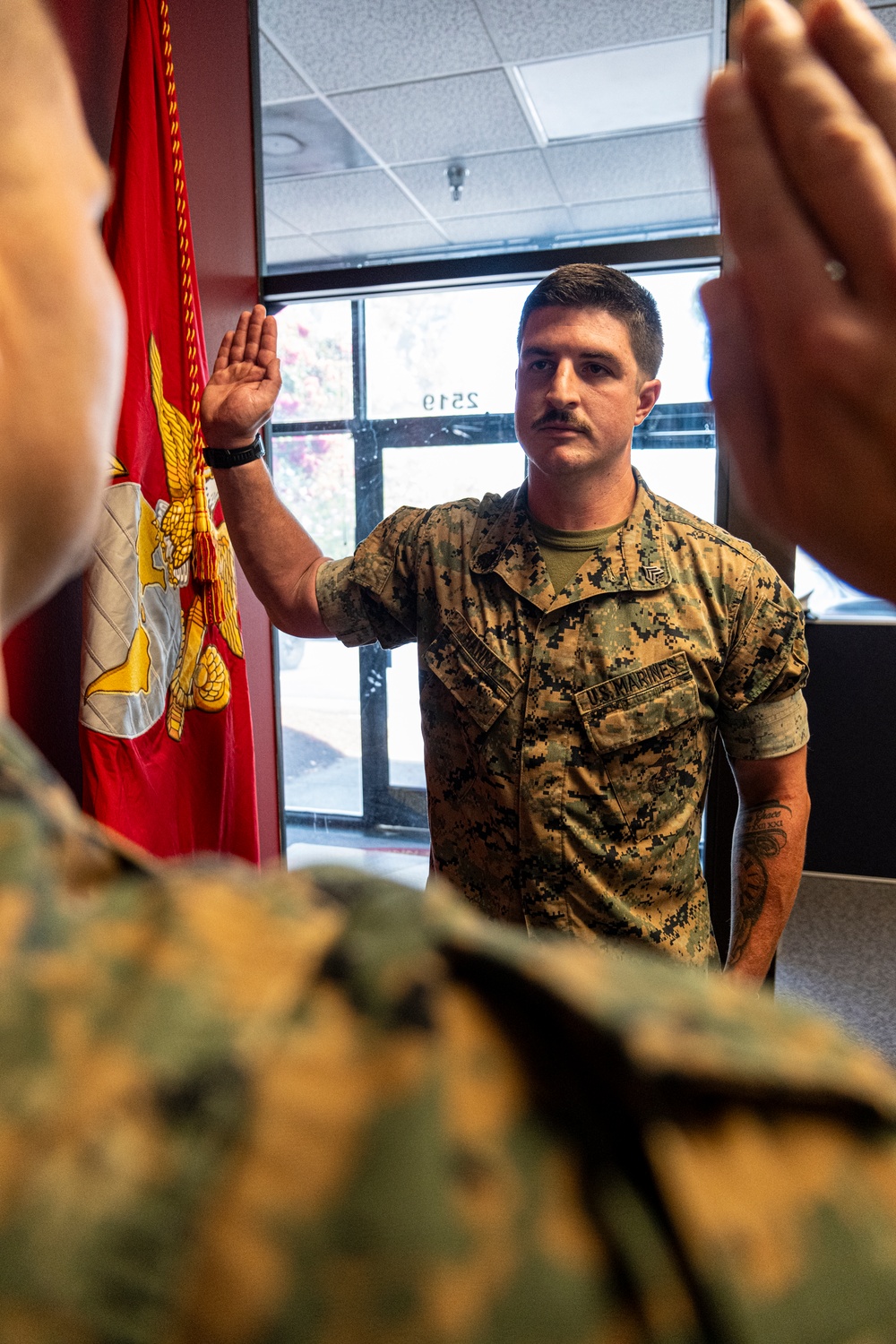 Prior Service Reenlistment Ceremony