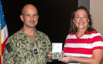Efficiency expert: Stevens leads contracting modernization at NSWC PCD, awarded for excellence