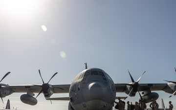 Marines with VMGR-252 deployed from MCAS Cherry Point