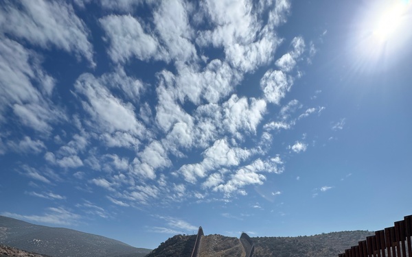 New Border Wall Construction in Dulzura, CA
