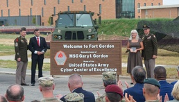 Fort Gordon Officially Dedicated Sept. 26, 2025.