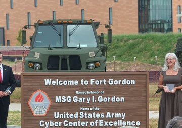 Fort Gordon dedicated to Battle of Mogadishu hero