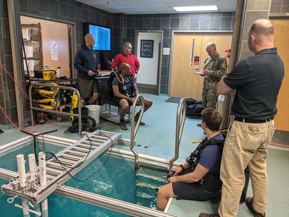 NSMRL Completes Dive Locker Expansion in Support of Diver Health and Readiness