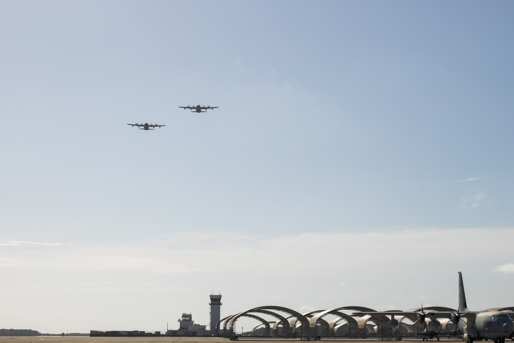 Marines with VMGR-252 deployed from MCAS Cherry Point