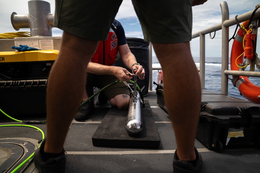 U.S. Coast Guard conducts aids to navigation inspections