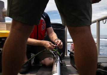 U.S. Coast Guard conducts aids to navigation inspections