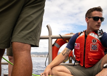 U.S. Coast Guard conducts aids to navigation inspections