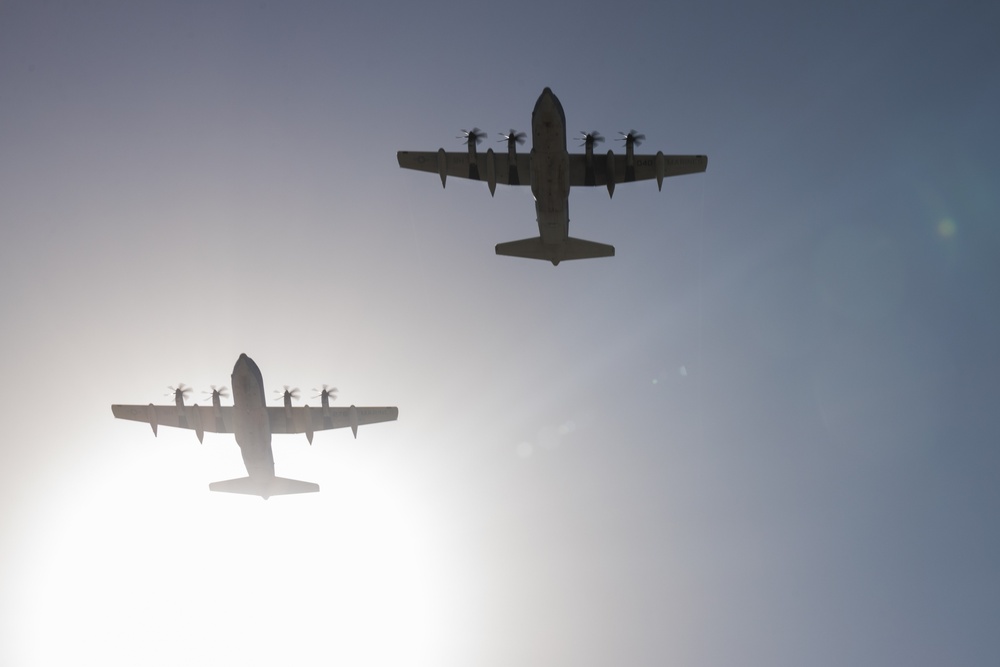 Marines with VMGR-252 deployed from MCAS Cherry Point