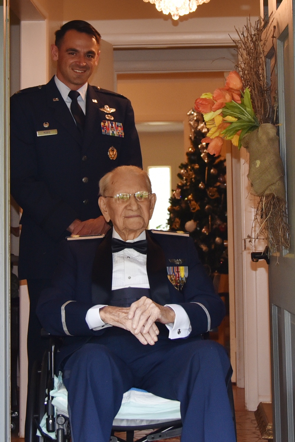 101-year-old veteran promoted