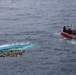 U.S. Coast Guard Cutter Seneca recovers bales of cocaine after drug smuggling interdiction