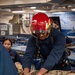 USS Higbee Sailors Conduct Stretcher Bearer Training