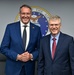 SecAF Meink meets German. Minister-President Schweitzer