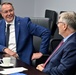 SecAF Meink meets German. Minister-President Schweitzer