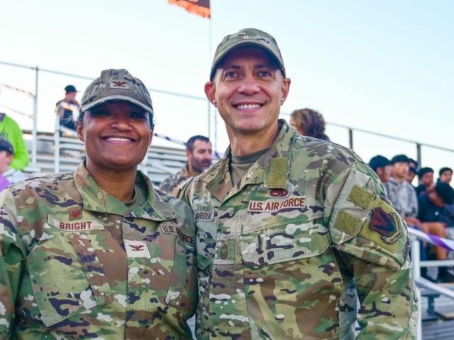 Mountain Home AFB joins Mountain Home High School for Military Appreciation Night