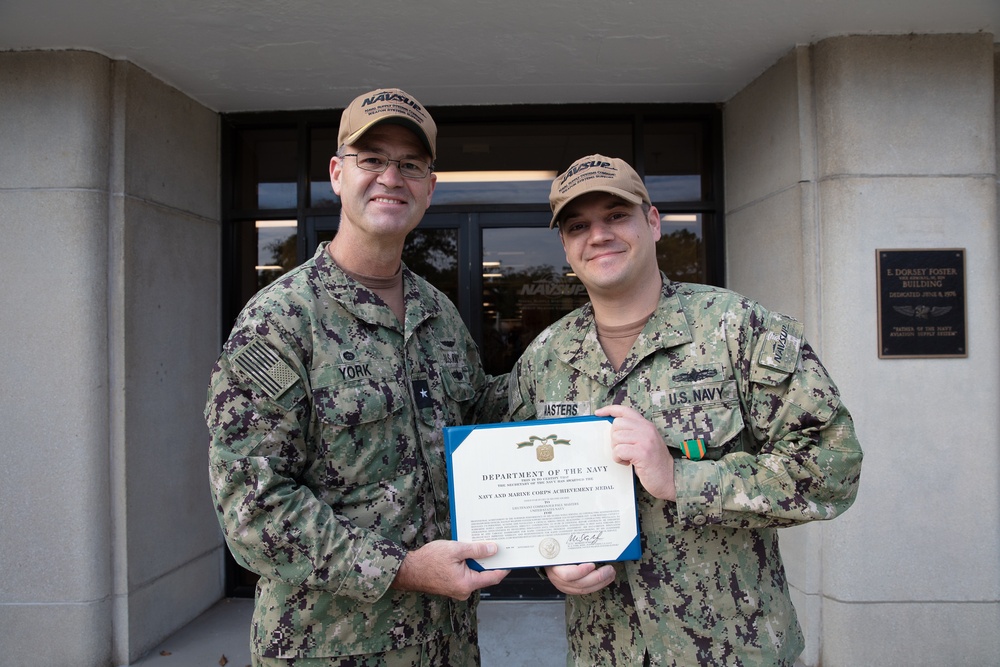 NAVSUP WSS award ceremony
