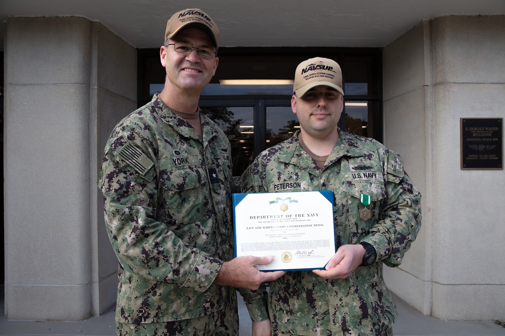NAVSUP WSS award ceremony