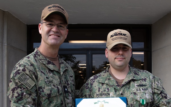 NAVSUP WSS award ceremony