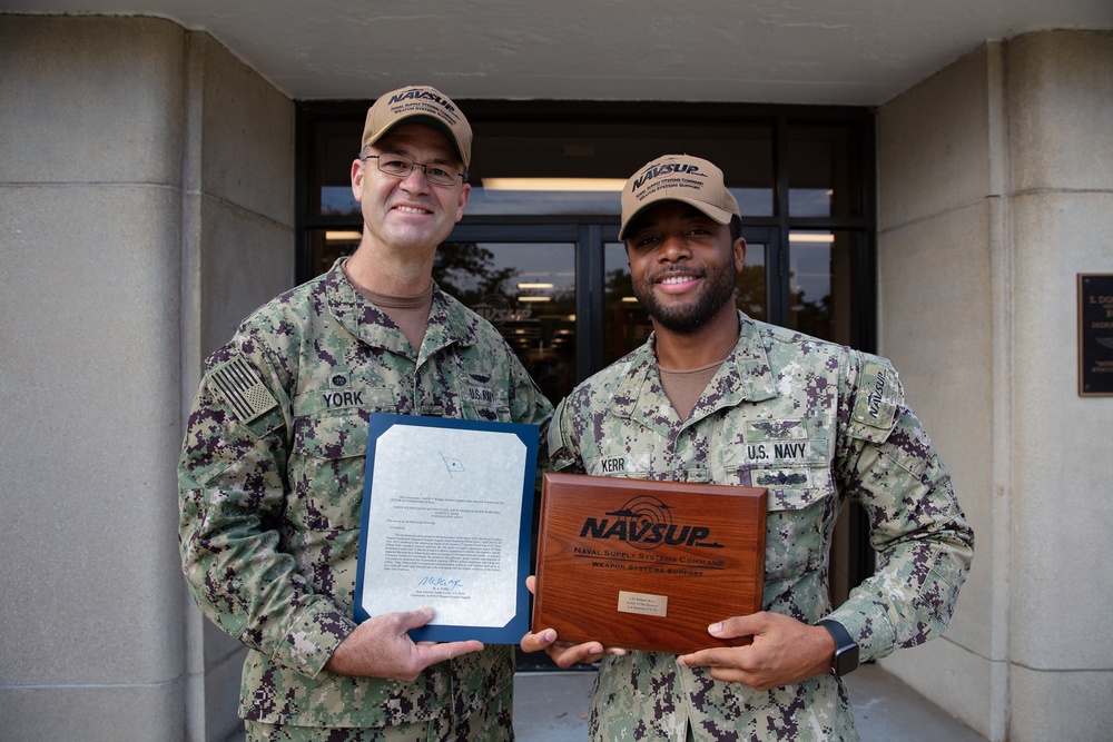 NAVSUP WSS award ceremony