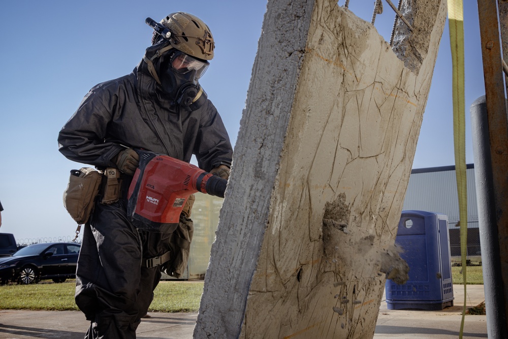 CBIRF Marines Participate in CBRN Response Training at Guardian Centers