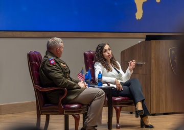 Her Excellency Dr. Vjosa Osmani Sadriu President Of The Republic Of Kosovo Visits the USAWC