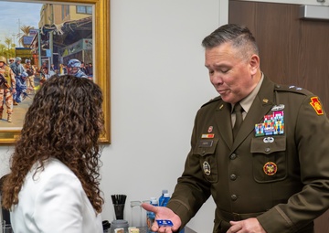 Her Excellency Dr. Vjosa Osmani Sadriu President of the Republic of Kosovo visits the USAWC