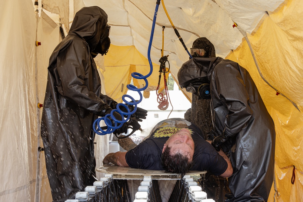 CBIRF Marines Participate in CBRN Response Training at Guardian Centers
