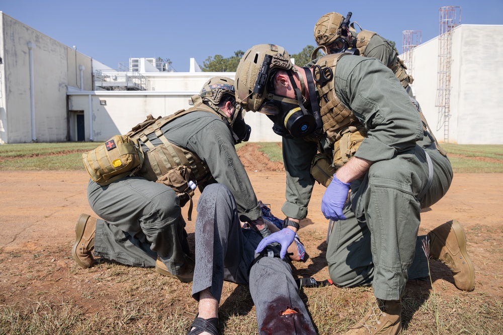 CBIRF Marines Participate in CBRN Response Training at Guardian Centers