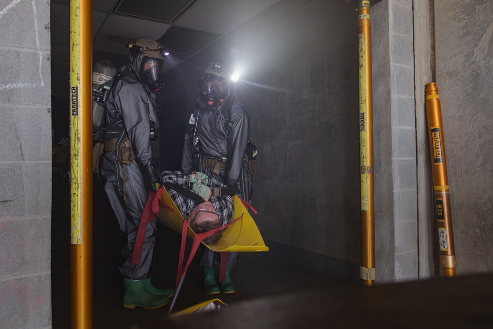 CBIRF Marines Participate in CBRN Response Training at Guardian Centers