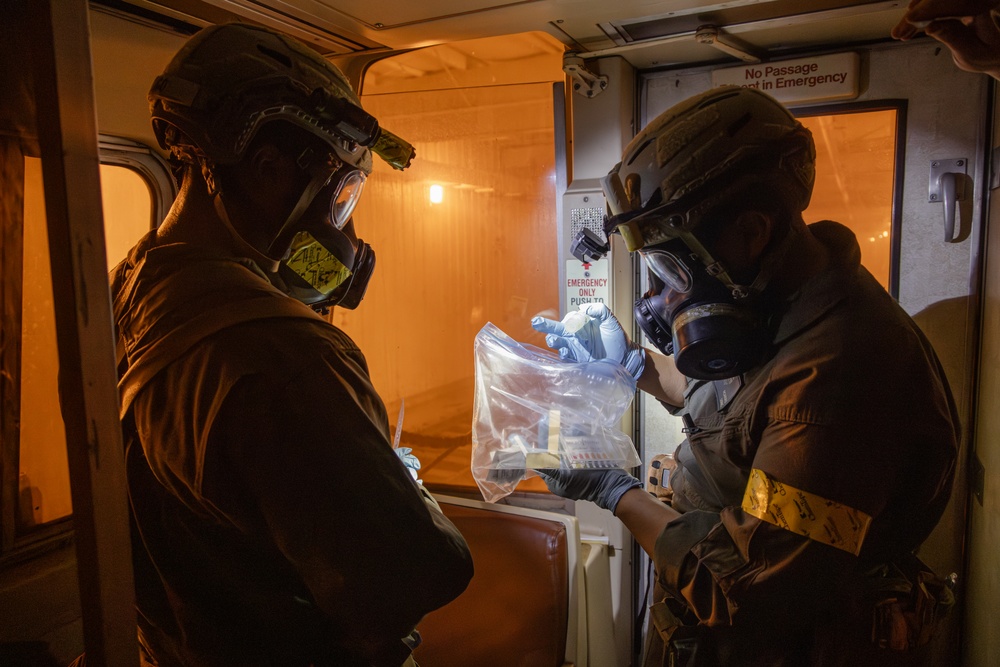 CBIRF Marines Participate in CBRN Response Training at Guardian Centers
