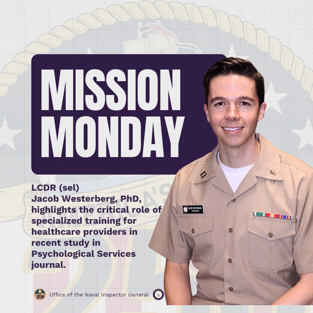 Mission Monday: Mission Readiness through specialized training Mission Monday: Mission Readiness through specialized training