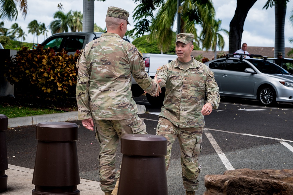 Field Artillery Commandant Meets with 5th BCD Leaders at Joint Base Pearl Harbor-Hickam