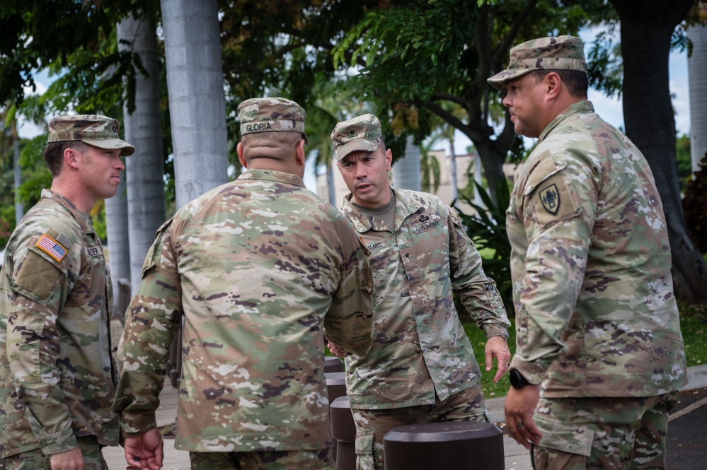 Field Artillery Commandant Meets with 5th BCD Leaders at Joint Base Pearl Harbor-Hickam