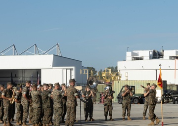 VMM-266 change of command ceremony