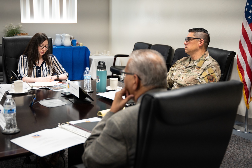 27th SOW hosts Congresswoman Teresa Leger Fernandez's staff