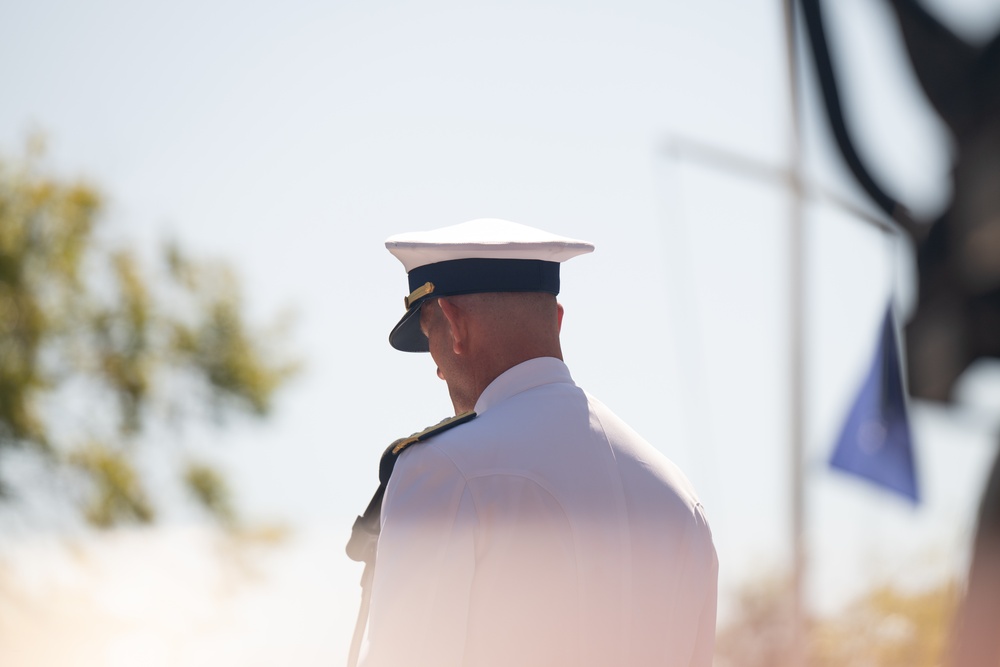 U.S. Coast Guard Southwest District holds change of command ceremony