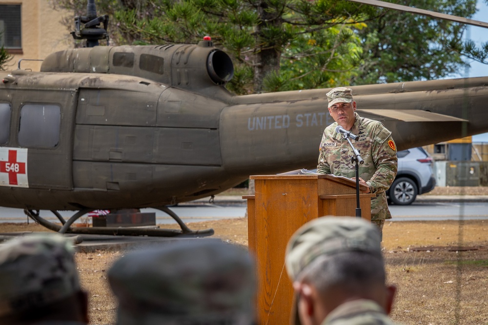 Change of Command and Responsibility Ceremony Welcomes New Leadership to HHC