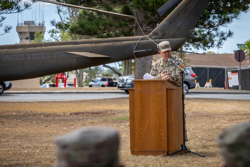 Change of Command and Responsibility Ceremony Welcomes New Leadership to HHC