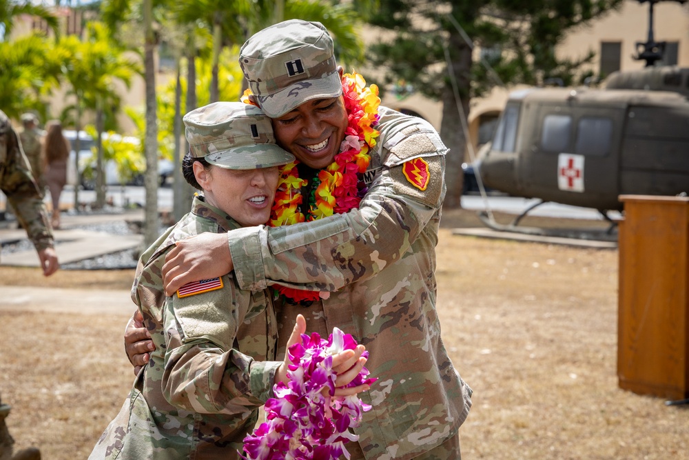 Change of Command and Responsibility Ceremony Welcomes New Leadership to HHC